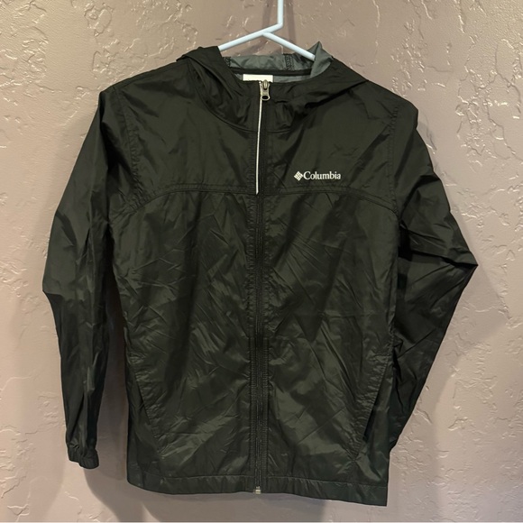 Columbia Black Hooded Jacket - Picture 1 of 2